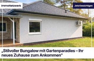 Einfamilienhaus kaufen in 14612 Falkensee, Falkensee - Ihr neues Zuhause: Wohnen, Leben und Entspannen - alles auf einer Ebene.