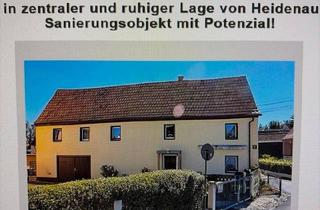Einfamilienhaus kaufen in 01809 Heidenau, Heidenau - Sanierungswürdiges Einfamilienhaus in zentraler Lage von Heidenau