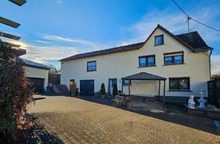 Einfamilienhaus kaufen in 57632 Eulenberg, Eulenberg - Freistehendes Einfamilienhaus mit separater Doppelgarage und großer Werkstatt bei NeustadtWied.