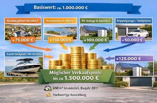 Einfamilienhaus kaufen in 23669 Timmendorfer Strand, Timmendorfer Strand - Einfamilienhaus, Doppelgarage, Yachtstellplatz, Strandnähe