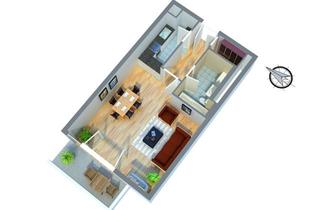 Wohnung mieten in Voltastraße 76, 60486 Bockenheim, 1,5-Zimmer Wohnung im 3. OG in Frankfurt-Bockenheim und Klimaanlage