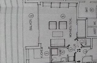 Wohnung mieten in Lange Bögen 20, 97074 Frauenland, 1-Zimmer Wohnung im 1. OG mit Balkon in Würzburg-Frauenland