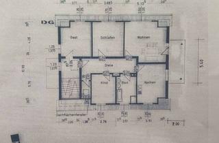 Wohnung mieten in Roggenweg, 95448 Wolfsbach, Gepflegte 3-Zimmer Dachgeschosswohnung mit Balkon in Wolfsbach