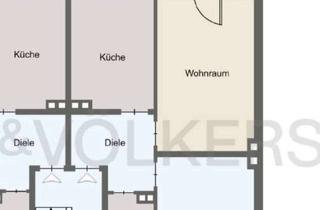 Wohnung mieten in Klopstockstraße 23, 59063 Hamm, 2 Zimmer Erdgeschosswohnung mit eigenem Garten