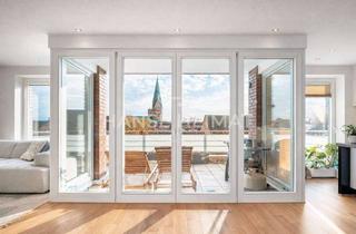 Penthouse mieten in 21335 Lüneburg, exklusives Maisonette-Penthouse über den Dächern von Lüneburg