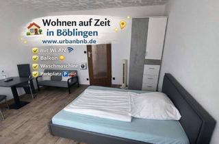 WG-Zimmer mieten in Reußensteinstraße, 71032 Böblingen, 1-Zimmerwohnung mit TV, Wlan, Küche, Dusche/Wc, Balkon, Waschmaschine, Trockner und Parkp