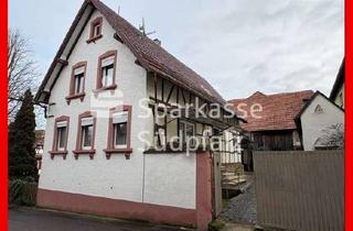 Haus kaufen in 76831 Billigheim-Ingenheim, Charmantes Fachwerkhaus mit großer Scheune und Innenhof