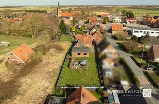 Haus kaufen in 21706 Drochtersen, Zwei Häuser inklusive großer Werkstatt und Garten