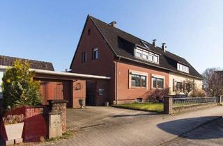 Doppelhaushälfte kaufen in 30629 Misburg-Nord, Attraktive Doppelhaushälfte mit vermieteten Einlegerhaus in Misburg-Nord | Garage