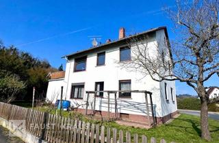 Haus kaufen in 63785 Obernburg, Freistehendes Zweifamilienhaus mit Garten, Garage & Werkstatt in Obernburg