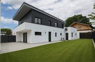 Haus mieten in Emmerstraße, 84149 Velden, Freistehendes, modernes Einfamilienhaus (KfW 55) im Erstbezug – 150 m² Wohnfläche, Dachterrasse, Gar