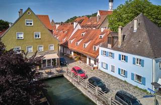 Gewerbeimmobilie mieten in Hintere Salzgasse, 86899 Landsberg, Repräsentatives Arbeiten am Fluss: 79 m² im historischen Salzstadel (Landsberg am Lech)