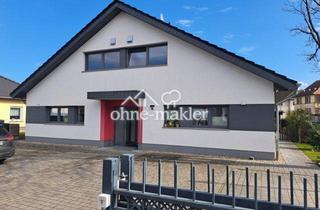 Haus mieten in 14712 Rathenow, Moderne Wohnung im Doppelhaus mit Terrasse, Garten und PKW Stellplätze in Rathenow