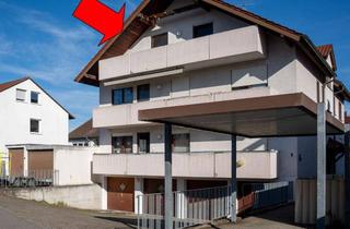 Wohnung kaufen in Bussardweg, 74376 Gemmrigheim, PROVISIONSFREI – 2-Zi.-DG-Wohnung mit Balkon, Carport und EBK