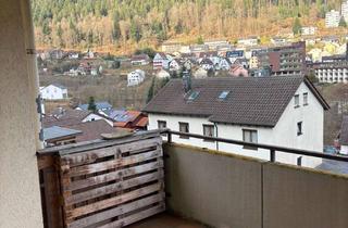 Wohnung mieten in 75323 Bad Wildbad, SGE IMMO - 1,5-Zimmer-Wohnung mit Balkon und schöner Aussicht in Bad Wildbad