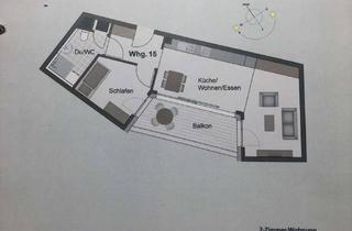 Wohnung mieten in 72649 Wolfschlugen, Stilvolle 2-Zimmer-Dachgeschosswohnung mit Einbauküche und Balkon in Wolfschlugen