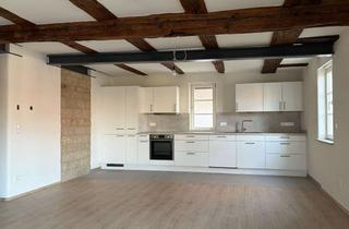 Wohnung mieten in Hauptstraße 98, 75248 Ölbronn-Dürrn, Barrierefreie 3-Zimmer-EG-Wohnung 105 m² mit EBK, Erstbezug nach Kernsanierung mit Südterrasse