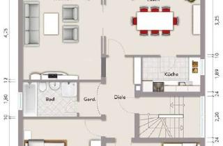 Wohnung mieten in 76684 Östringen, Ruhige und großzügige 4-Zimmer-Wohnung in gepflegtem Haus in Östringen