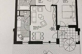 Wohnung mieten in 86899 Landsberg, Helle 2-Zimmer-Wohnung mit Garten und Einbauküche in Landsberg