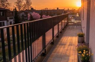 Penthouse mieten in Spatzenweg 20, 85591 Vaterstetten, Exklusive Penthouse-Wohnung mit umlaufender Dachterrasse, 2TG-Stellplätzen & Wallbox in Vaterstetten