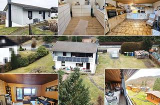 Haus kaufen in 35108 Allendorf, Dauerhaftes Wohnen oder Ferienhaus mit schönem Weitblick in die Natur - PROVISIONSFREI!