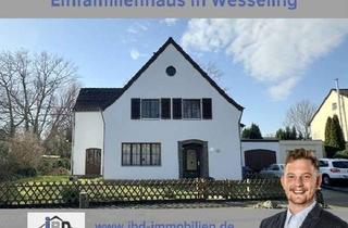 Einfamilienhaus kaufen in 50389 Wesseling, Freistehendes Einfamilienhaus in beliebter WohnlageZentrumsnah und ruhig gelegen