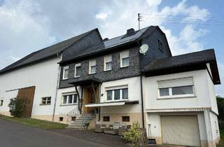 Bauernhaus kaufen in Dorfstraße 13, 55758 Oberhosenbach, Bauernhaus mit Pferdekoppel, Stall und Halle