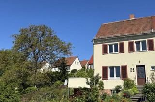 Haus mieten in 01662 Meißen, Haushälfte in Toplage mit Terrasse, Garage, Keller, Garten & Traum-Aussicht