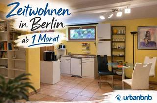Immobilie mieten in Hersbrucker Weg, 14089 Kladow, 1-Zimmerwohnung im Souterrain, mit Wlan, TV, Küchenzeile, Bad/WC und Waschmaschine, Trockn