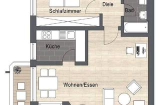 Wohnung kaufen in 85053 Ingolstadt, Ingolstadt - Renovierte 2-Zimmer-Wohnung mit Balkon & TG-Stellplatz