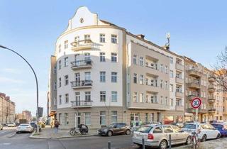 Wohnung kaufen in Dudenstraße 76, 10965 Berlin, Berlin - Kreuzberg-Feeling: Attraktive Gründerzeit-Wohnung mit Süd-Balkon und Tageslicht-Badezimmer