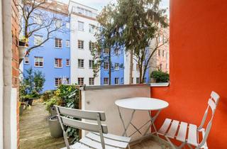 Wohnung kaufen in Körnerpark, 12053 Neukölln, Hochparterre vermietet: 2 Zimmer-Apartments unweit Körnerpark, Kündigungssperrfrist