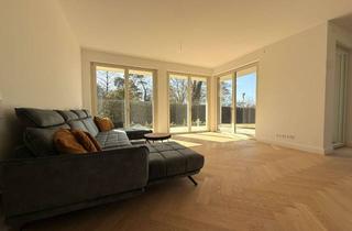 Wohnung kaufen in Am Reiherhorst, 15537 Grünheide, Erstbezug! Schöne 3-Zimmer-Erdgeschoss-Wohnung mit Privatgarten & Seeblick in Grünheide!