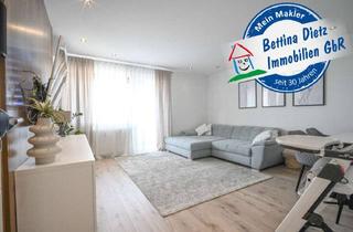 Wohnung kaufen in 64839 Münster, DIETZ: Gepflegte 3-Zimmerwohnung im 2.OG mit Balkon und PKW-Stellplatz in Münster!