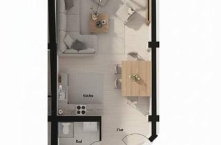 Wohnung kaufen in Hinter Der Altdörfer Kirche, 64832 Babenhausen, Wunderschöne ruhige 2 Zimmer Wohnung mit Garten