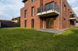 Wohnung kaufen in 26160 Bad Zwischenahn, QNG-Neubau-Erdgeschosswohnung mit sonniger Terrasse & eigenem Garten in Bad Zwischenahn