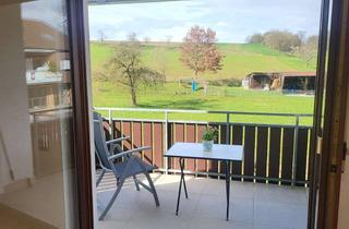 Wohnung kaufen in 73061 Ebersbach, Lichtdurchflutete 3,5 Zimmer Wohnung in Ebersbach-Weiler mit Weitblick ins Grüne und Abendsonne