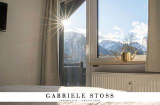 Wohnung kaufen in 87561 Oberstdorf, *RESERVIERT!* Mittendrin, statt nur dabei! Oberstdorf-Zentr., 3 Zi-Whg., EBK, Südbalkon, Bergblick!