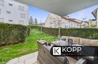 Wohnung kaufen in 71679 Asperg, Moderne 3-Zimmer-EG-Wohnung mit großem Garten, EBK & TG-Stellplatz in Asperg