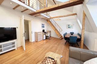 Wohnung mieten in Paul-Kemp-Str. 19, 53173 Bad Godesberg, Galerienwohnung im DG Altbau EBK, teilmöbl. - Bad Godesberg Villenviertel - für Singles und Paare