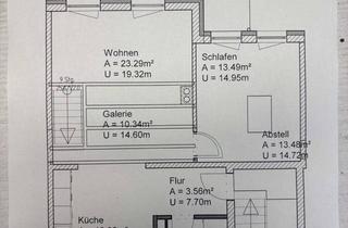 Wohnung mieten in Lange Reihe, 17489 Fleischervorstadt, Charmante 2,5-Zimmer Maisonette-Wohnung mit Balkon in Greifswald