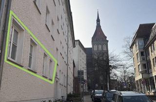 Wohnung mieten in Burgwall 42, 18055 Stadtmitte, 2-Raumwohnung in bester Lage, Einbauküche, Tageslichtbad, keine Maklergebühren