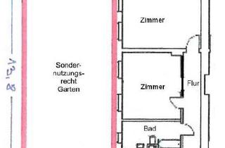 Wohnung mieten in Ahornstraße 25, 12163 Steglitz, Gepflegte 2-Zimmer-Erdgeschosswohnung mit Einbauküche in Steglitz (Steglitz), Berlin
