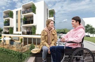 Wohnung mieten in Heinrich-Mann-Str. 60, 18435 Knieper Nord, "NEU" Sicher Dir Deine Wohnung "Junge Pflege mit Pflegegrad am Sund in Stralsund"