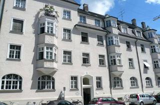 Wohnung mieten in 80803 Schwabing-West, ruhige 3,5 Zi. Altbauwohnung Schwabing mit eigenem kleinem Privatgarten