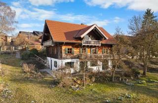 Haus kaufen in 82234 Weßling, KÄUFER-PROVISIONSFREI*: Einzigartiges Holzhaus in idyllischer Ortsrandlage von Weßling-Hochstadt
