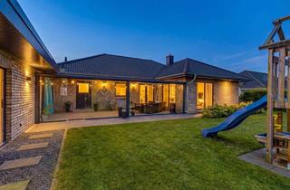 Haus kaufen in 24980 Schafflund, Moderner 5-Zi.-Bungalow mit ca. 127 m² Wfl. in Schafflund! Feldrandlage, Glasveranda & Garage!