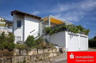 Einfamilienhaus kaufen in 73066 Uhingen, Exklusives Einfamilienhaus mit Wintergarten, PV-Anlage und traumhafter Fernsicht über das Filstal!!