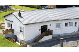 Haus kaufen in 65627 Elbtal, Bungalow mit Einliegerwohnung, Halle & 5 Stellplätzen – ruhige Lage in Elbtal