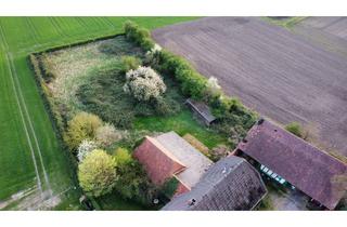Haus kaufen in Moorland, 27432 Alfstedt, Wohnen & Arbeiten auf 6.000 m² mit Weitblick– Resthof mit 4.000 m² Gewerbebaufläche | provisionsfrei